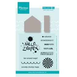 (PL1514)Clear stamps Project NL - Hallo Zomer