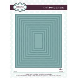 (CED5508)Craft Dies - Double Pierced Rectangles