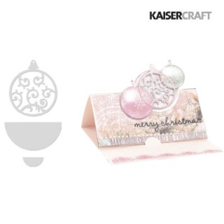 (DD319)Kaiser craft decorative die CC bauble