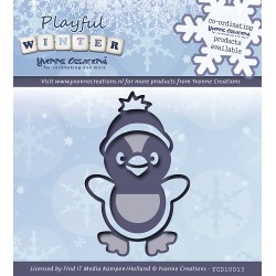 (YCD10013)Yvonne Creations - Playful Winter - Pinquin