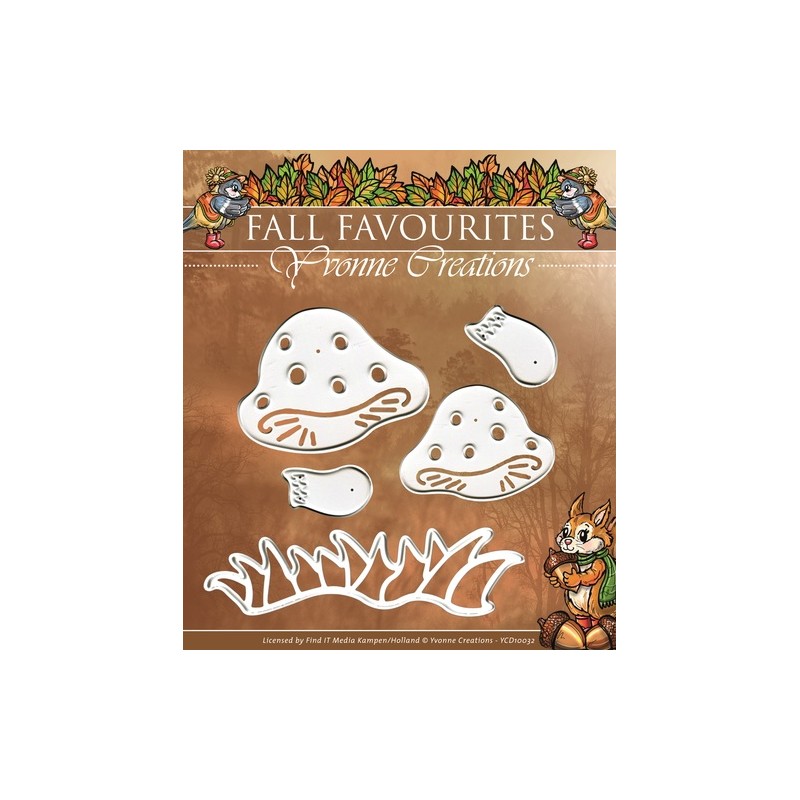 (YCD10032)Yvonne Creations - Fall Favourites - Toadstool
