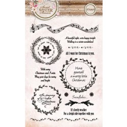 (STAMPSWS123)Clear Stamps Sweet Winter Season nr.123