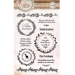 (STAMPSWS122)Clear Stamps Sweet Winter Season nr.122