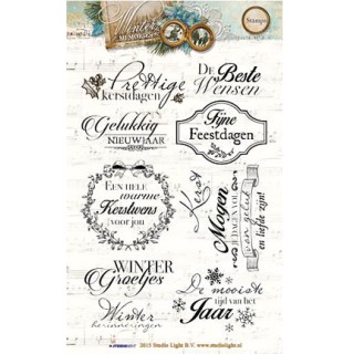 (STAMPWM119)Clear Stamps Winter Memories nr.119