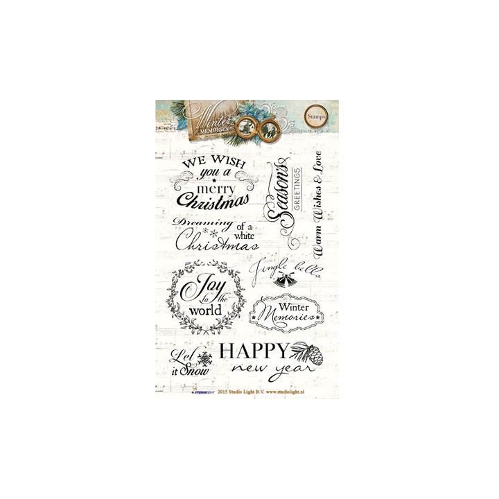 (STAMPWM118)Clear Stamps Winter Memories nr.118