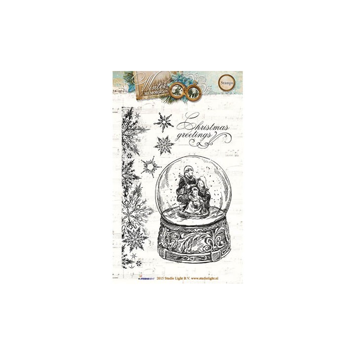 (STAMPWM116)Clear Stamps Winter Memories nr.116