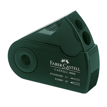 (582800)Double hole sharpener box CASTELL 9000