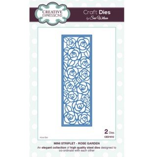 (CED1612)Craft Dies - Rose Garden