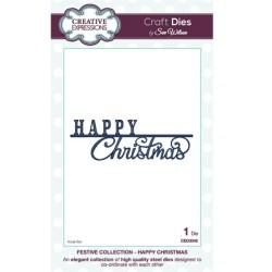 (CED3046)Craft Dies - Happy Christmas