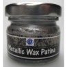 (48/021)WOODWARE Metallic Wax Paste 10 ml zilver