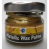 (48/022)WOODWARE Metallic Wax Paste 10 ml gold