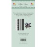 (PS03)DixiCraft Paper Stars strips Black