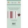 (PS06)DixiCraft Paper Stars strips Mix