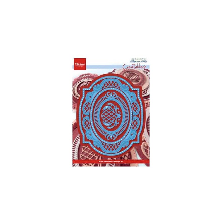 (LR0376)Creatables - Anja´s oval