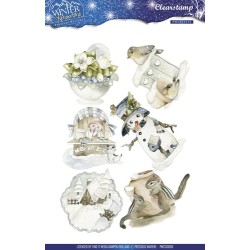 (PMCS10006)Precious Marieke - Winter Wonderland - Clear stamp