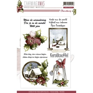 (PMCS10004)Precious Marieke - Charming Xmas - Clear stamp