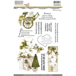 (PMCS10005)Precious Marieke - Rustic Christmas - Clear stamp