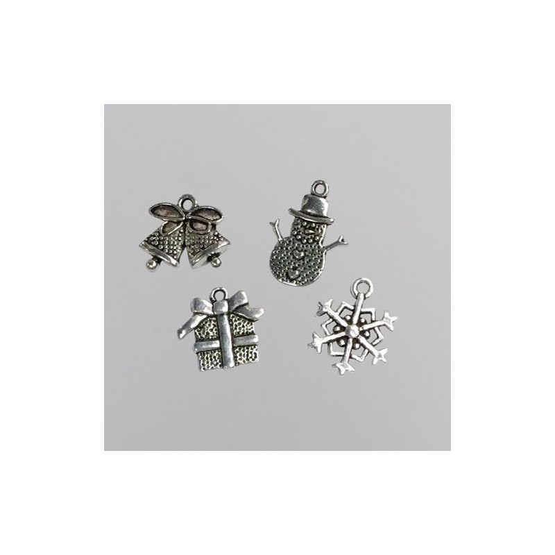 (CHARM005)Nellie Snellen Metal Charms - Christmas