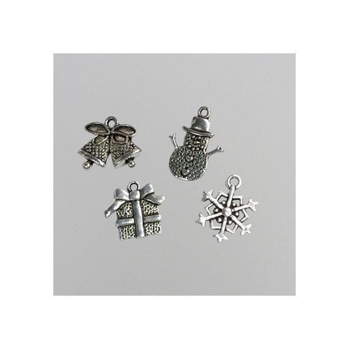 (CHARM005)Nellie Snellen Metal Charms - Christmas