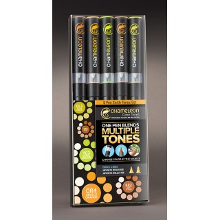 (CT0503)Chameleon 5-Pen Set Earth