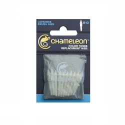 (CT9501)Chameleon Pen Replacement Brush Tips 10/Pk