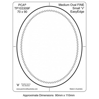 FINE Medium Oval Inside Small 'V' EasyEdge