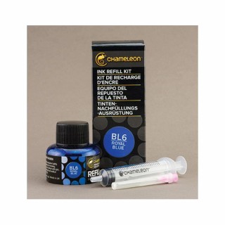 (CT9008)Chameleon Ink Refill 25Ml Bl6 Royal Blue