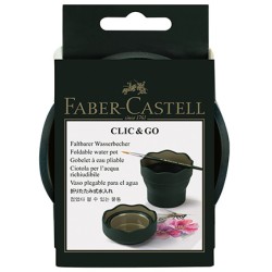 (181520)Faber Castell gobelet pliable vert