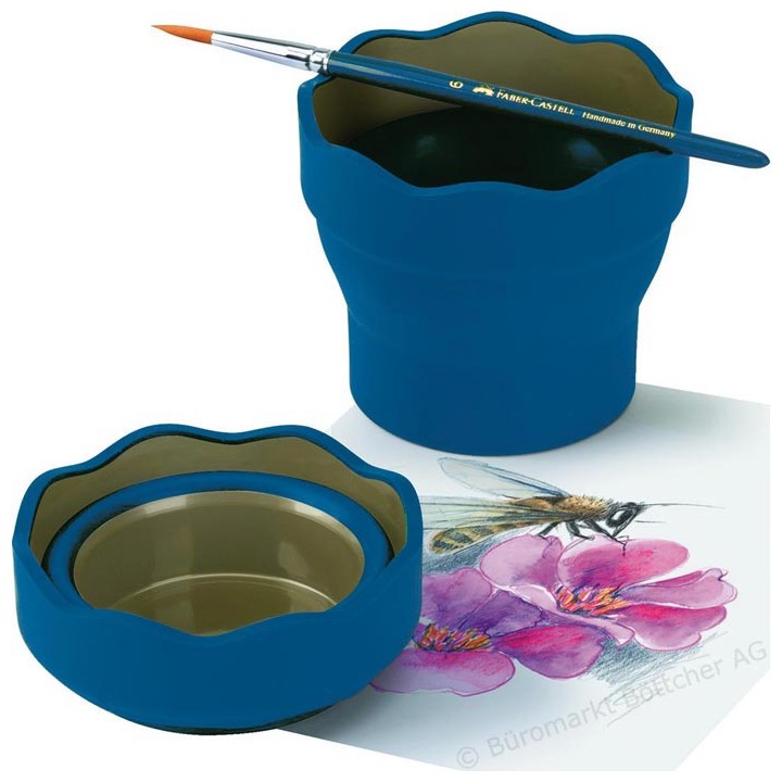 (181510)Faber Castell watercup Clic & Go Art&Graphic blauw