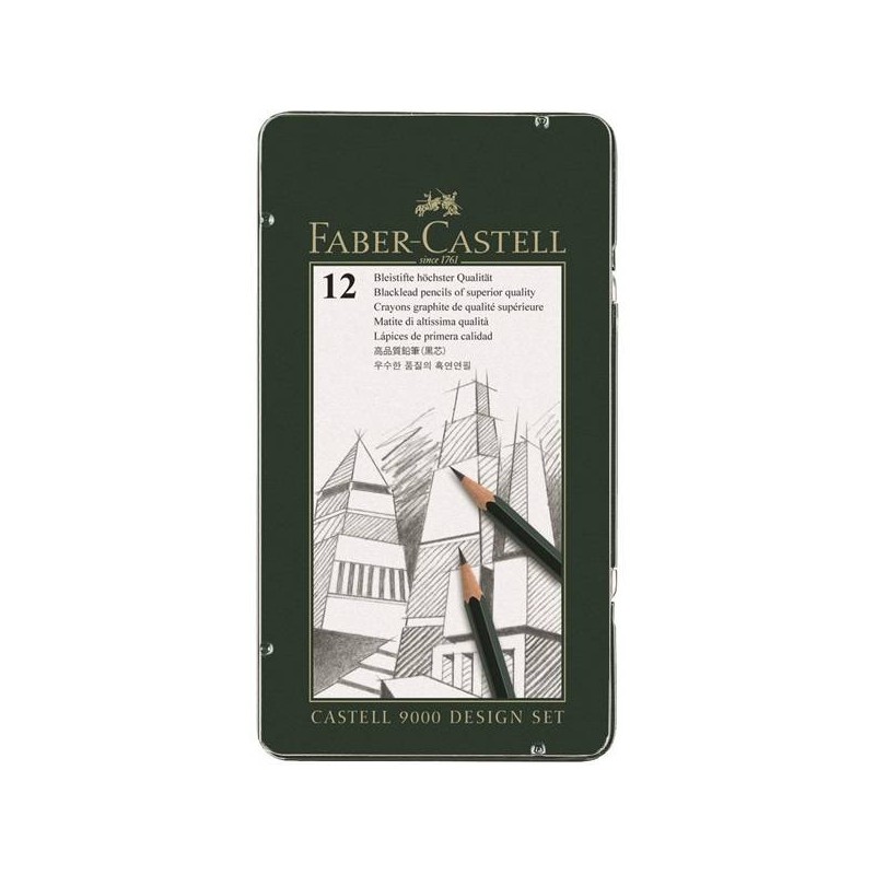 (119064)Faber Castell Potlood 9000 Designset