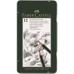 (119065)Bleistift CASTELL 9000 12er Art set