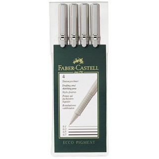 (166004)Tintenschreiber ECCO-PIGMENT 0,1/0,3/0,5/0,7 mm