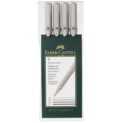 (166004)Fibre-tip pen ECCO PIGMENT 0.1/0.3/0.5/0.7 mm