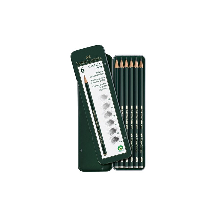 (119063)Faber Castell Pencil 9000 Selection