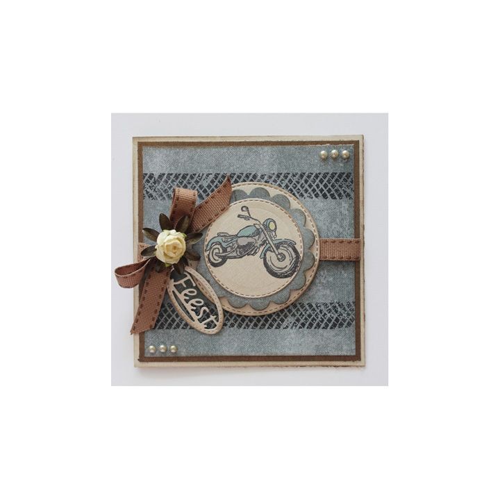 (6410/0375)Clear stamp Men's heart