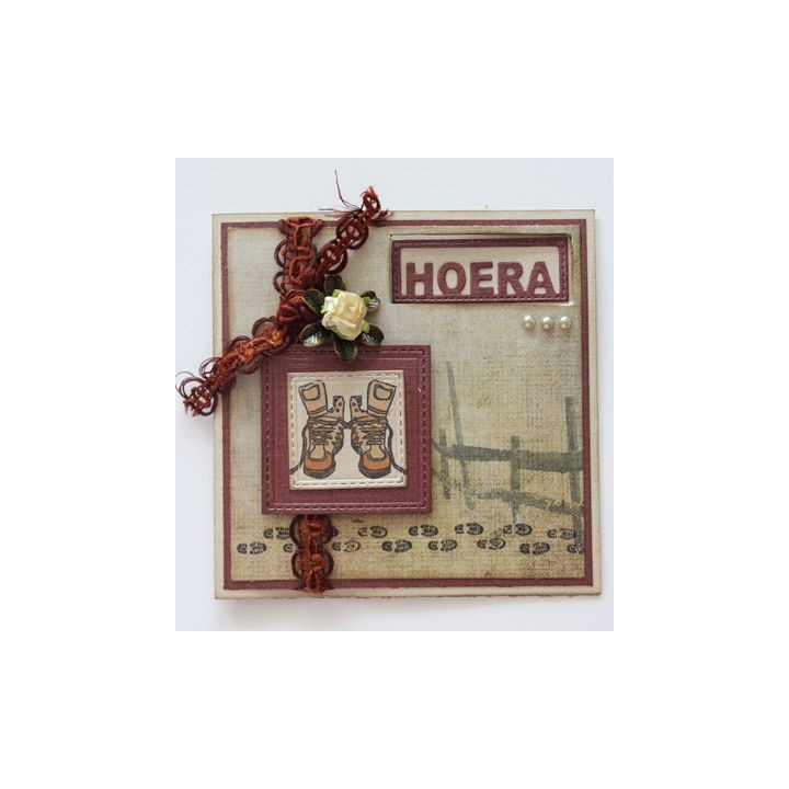 (6410/0375)Clear stamp Men's heart