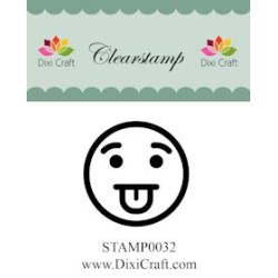 (STAMP0032)Dixi Clear Stamp smiley 4