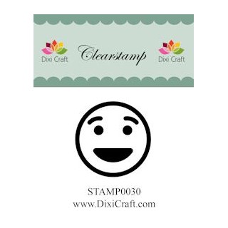 (STAMP0030)Dixi Clear Stamp smiley 2