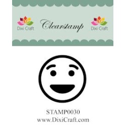 (STAMP0030)Dixi Clear Stamp smiley 2