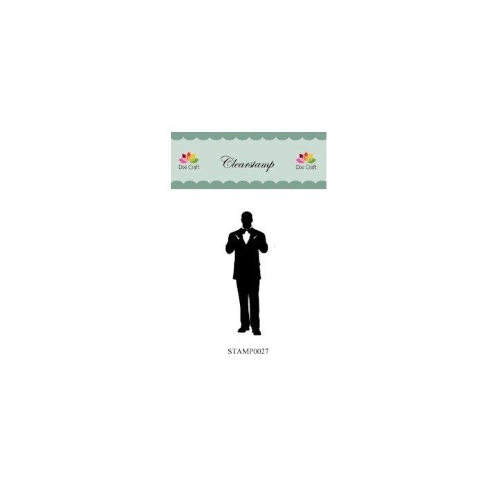 (STAMP0027)Dixi Clear Stamp man