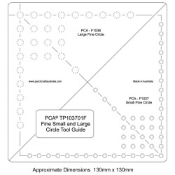 (PCA-TP103701)FINE Small and Large Circle Tool Guide