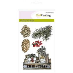 (1223)CraftEmotions clearstamps A6 Decorations