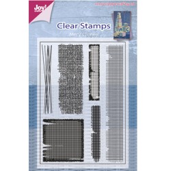(6410/0366)Clear stamp Mery's linnen
