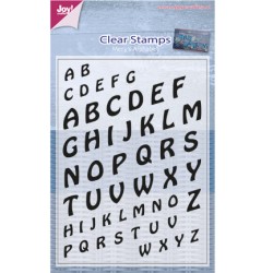 (6410/0368)Clear stamp Mery's Alphabet