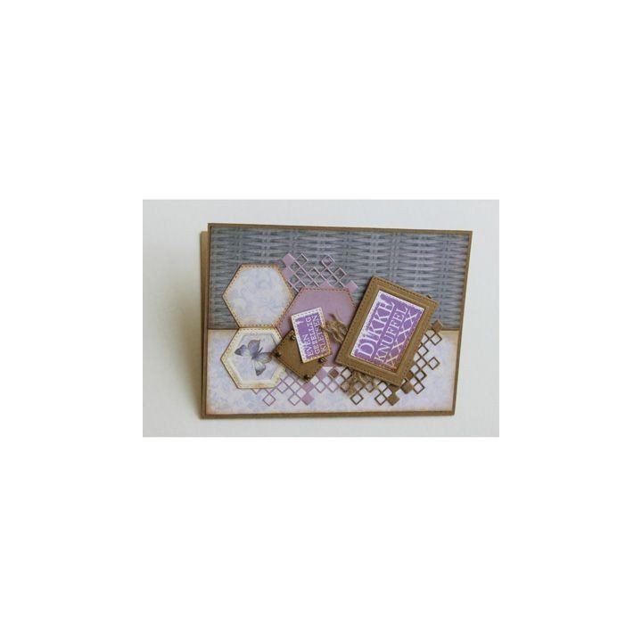 (6002/0475)Decouper & Gaufrer Pochoir Folded Lines