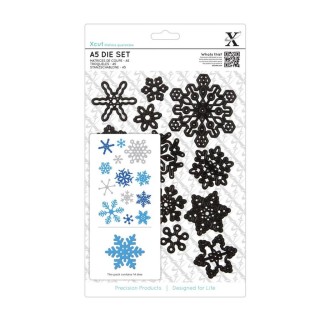 (XCU503923)Xcut A5 Dies Set (13pcs) - Snowflakes