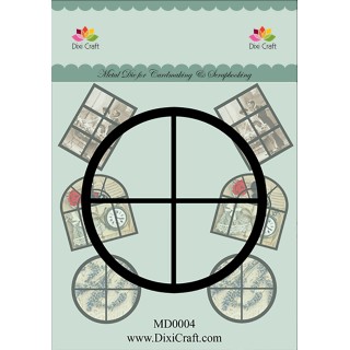 (MD0004)Dixi mal window rond