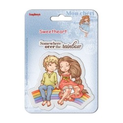 (SCB4907007B)ScrapBerry's Clear Stamps Sweetheart No. 4
