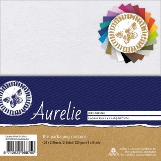 (AUKC1004)Aurelie Kalos Collection Paper Pack 220 gsm 6x6 Inch
