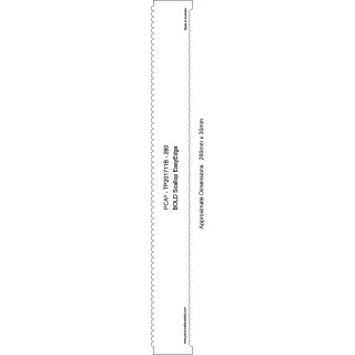 (PCA-TP201711)BBOLD 260mm Straight Bold Scallop EasyEdge
